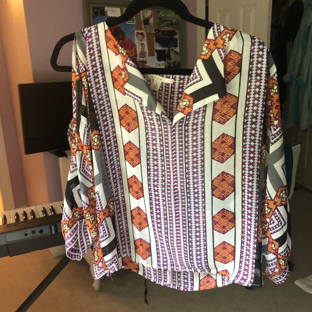 Printed blouse